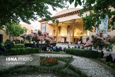 عزاداری در خانه تاریخی شیخ‌الاسلام - اصفهان