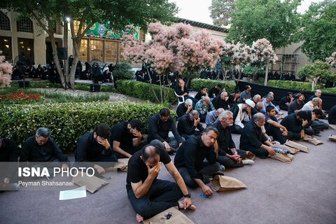 عزاداری در خانه تاریخی شیخ‌الاسلام - اصفهان