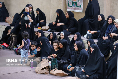 عزاداری در خانه تاریخی شیخ‌الاسلام - اصفهان