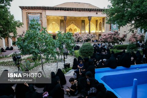 عزاداری در خانه تاریخی شیخ‌الاسلام - اصفهان