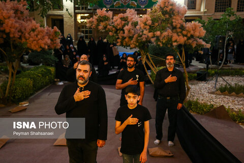 عزاداری در خانه تاریخی شیخ‌الاسلام - اصفهان