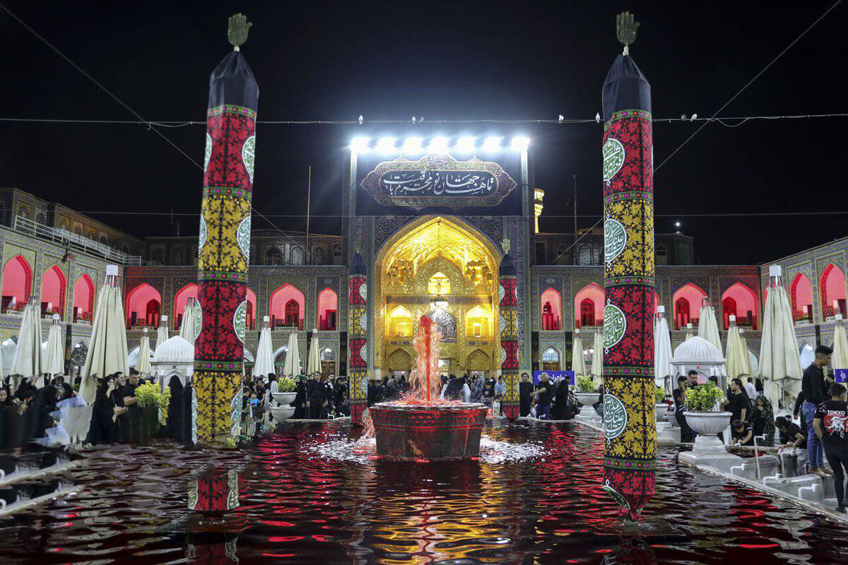 مراسم عزاداری شب تاسوعای حسینی در حرم مطهر رضوی برگزار می‌شود