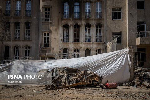 منازل مسکونی خسارت دیده در جنگ تحمیلی ۱۲ روزه