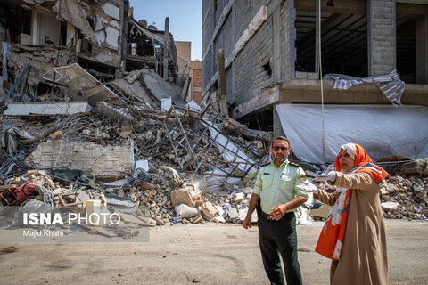 منازل مسکونی خسارت دیده در جنگ تحمیلی ۱۲ روزه