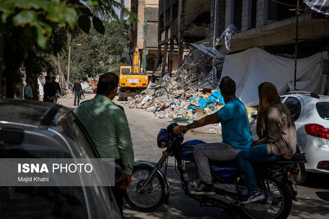 منازل مسکونی خسارت دیده در جنگ تحمیلی ۱۲ روزه