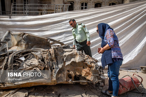 منازل مسکونی خسارت دیده در جنگ تحمیلی ۱۲ روزه