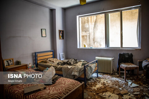 منازل مسکونی خسارت دیده در جنگ تحمیلی ۱۲ روزه