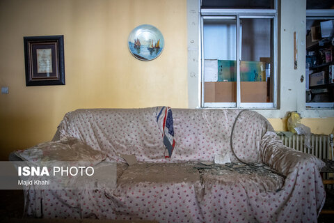 منازل مسکونی خسارت دیده در جنگ تحمیلی ۱۲ روزه