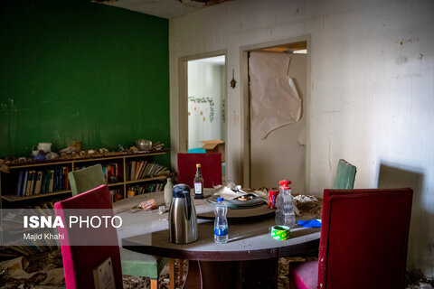 منازل مسکونی خسارت دیده در جنگ تحمیلی ۱۲ روزه