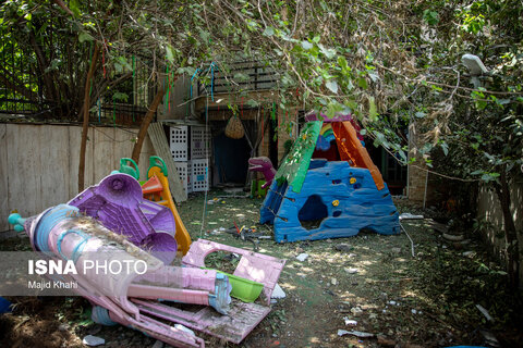 منازل مسکونی خسارت دیده در جنگ تحمیلی ۱۲ روزه