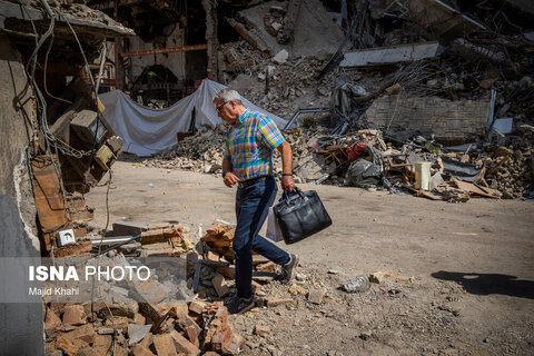 منازل مسکونی خسارت دیده در جنگ تحمیلی ۱۲ روزه