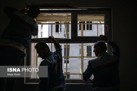 منازل مسکونی خسارت دیده در جنگ تحمیلی ۱۲ روزه