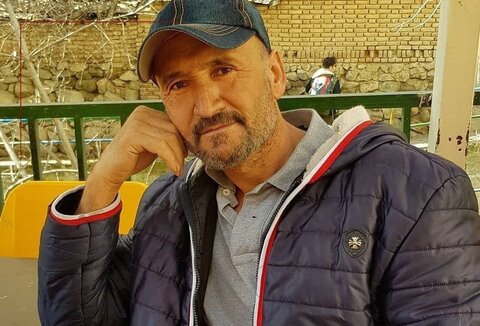 عکس پدر فرشته حسینی