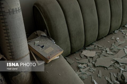 برخی از منازل مسکونی خسارت دیده در جنگ تحمیلی ۱۲ روزه - ۲