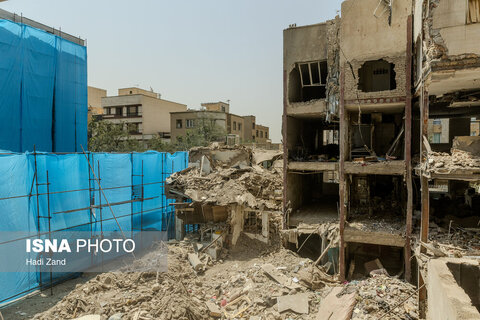 برخی از منازل مسکونی خسارت دیده در جنگ تحمیلی ۱۲ روزه - ۲