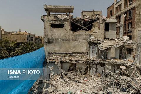 برخی از منازل مسکونی خسارت دیده در جنگ تحمیلی ۱۲ روزه - ۲