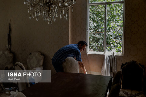 برخی از منازل مسکونی خسارت دیده در جنگ تحمیلی ۱۲ روزه - ۲