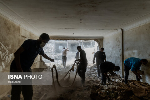برخی از منازل مسکونی خسارت دیده در جنگ تحمیلی ۱۲ روزه - ۲