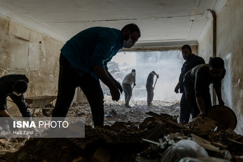 برخی از منازل مسکونی خسارت دیده در جنگ تحمیلی ۱۲ روزه - ۲