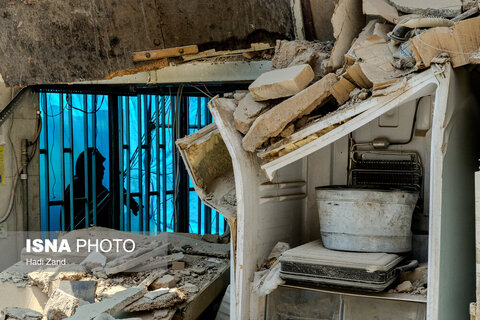 برخی از منازل مسکونی خسارت دیده در جنگ تحمیلی ۱۲ روزه - ۲