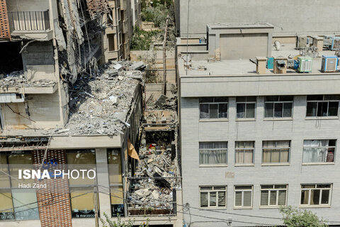 برخی از منازل مسکونی خسارت دیده در جنگ تحمیلی ۱۲ روزه - ۲