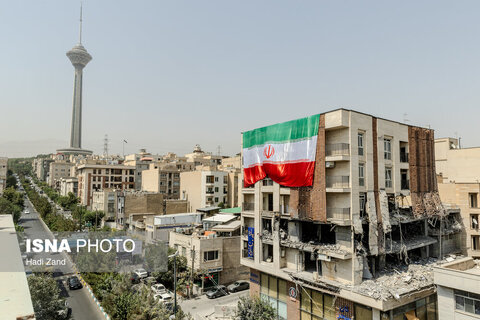 برخی از منازل مسکونی خسارت دیده در جنگ تحمیلی ۱۲ روزه - ۲