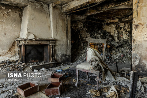 برخی از منازل مسکونی خسارت دیده در جنگ تحمیلی ۱۲ روزه - ۲