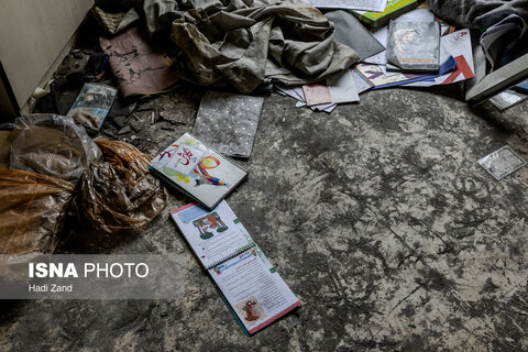 برخی از منازل مسکونی خسارت دیده در جنگ تحمیلی ۱۲ روزه - ۲