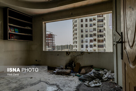 برخی از منازل مسکونی خسارت دیده در جنگ تحمیلی ۱۲ روزه - ۲