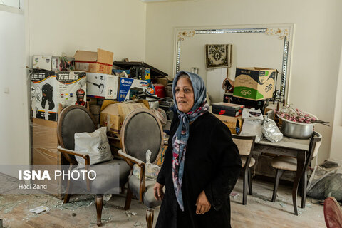 برخی از منازل مسکونی خسارت دیده در جنگ تحمیلی ۱۲ روزه - ۲