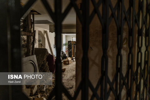 برخی از منازل مسکونی خسارت دیده در جنگ تحمیلی ۱۲ روزه - ۲