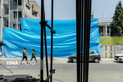 برخی از منازل مسکونی خسارت دیده در جنگ تحمیلی ۱۲ روزه - ۲