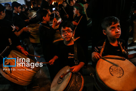 مشعل گردانی نجفی‌های مقیم قم