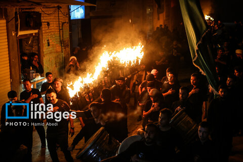 مشعل گردانی نجفی‌های مقیم قم