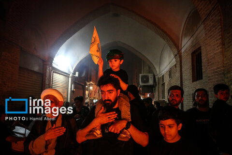 مشعل گردانی نجفی‌های مقیم قم