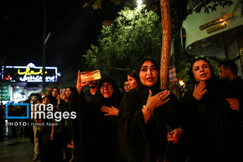 مشعل گردانی نجفی‌های مقیم قم