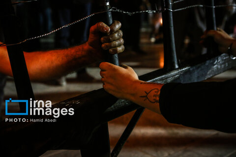 مشعل گردانی نجفی‌های مقیم قم