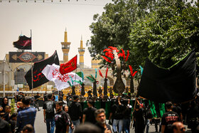 عزاداری روز تاسوعای حسینی در مشهد
