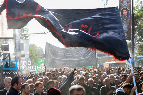 اجتماع عزاداران حسینیه اعظم زنجان در «یوم العباس»