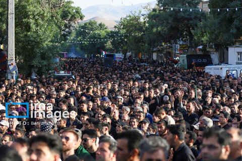 اجتماع عزاداران حسینیه اعظم زنجان در «یوم العباس»