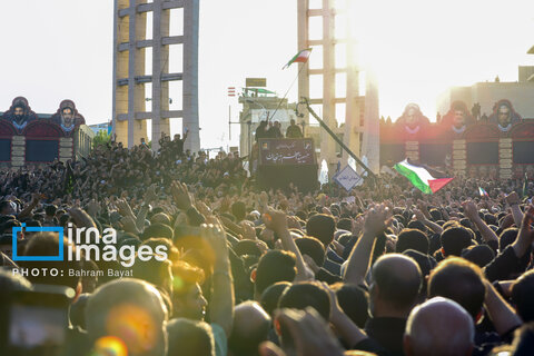 اجتماع عزاداران حسینیه اعظم زنجان در «یوم العباس»