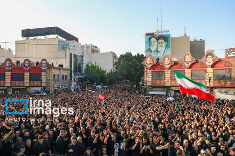 اجتماع عزاداران حسینیه اعظم زنجان در «یوم العباس»