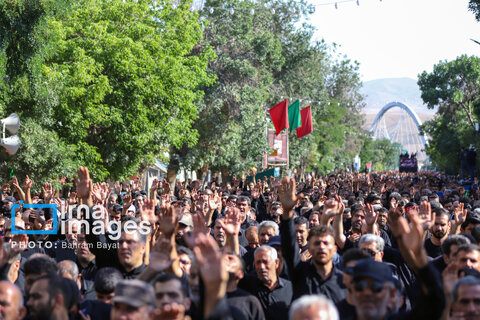 اجتماع عزاداران حسینیه اعظم زنجان در «یوم العباس»