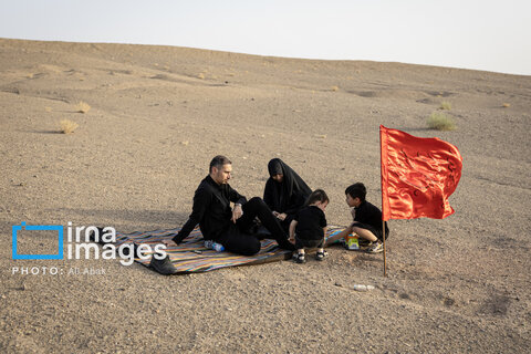 عزاداری در صحرا