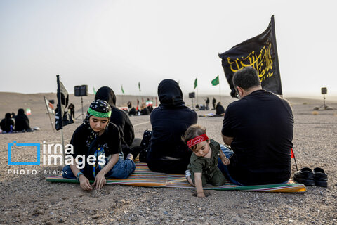 عزاداری در صحرا