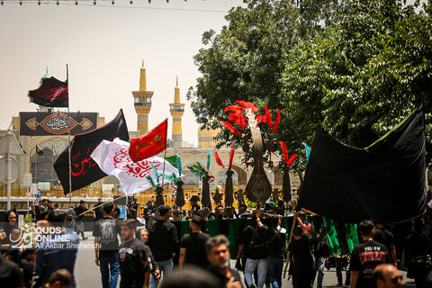 عزاداری روز تاسوعای حسینی در مشهد