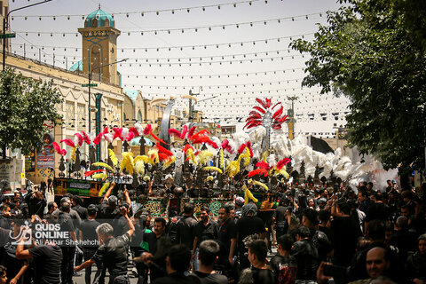 عزاداری روز تاسوعای حسینی در مشهد