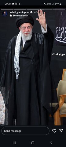 واکنشهای اهالی هنر به حضور رهبر انقلاب در حسینیه امام خمینی(ره)