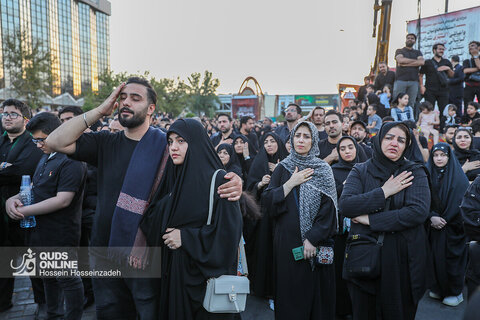 آیین خیمه سوزان عصر عاشورا