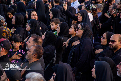 آیین خیمه سوزان عصر عاشورا